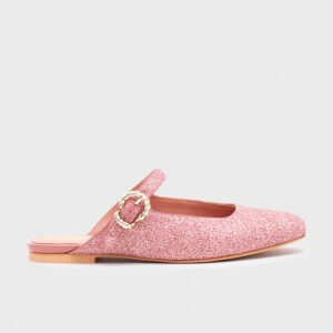 KENZA MULE FLAT ROSA
