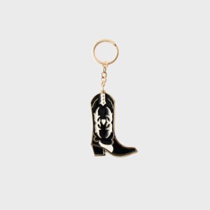 KEYCHAIN LUCKY HEARTS NEGRO