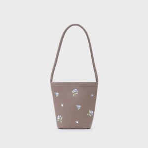 BLUEBERRY BUCKET BAG CAFÉ