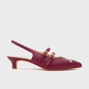 REESE STRAWBERRY MIDI CIRUELA