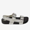 Sandalia Slider Hueso/Negro 2GZD19
