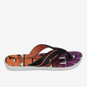 Sandalia Flip Flop De Hombre Gris/Morado 2RDJ72