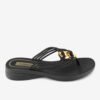 Sandalias Mujer Negro/Oro 2GDG39