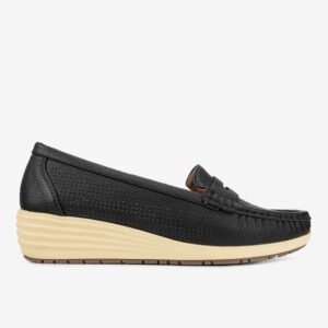 Mocasin Mujer Negro 2YM042