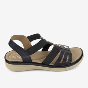Sandalia De Mujer Negro 2YS515