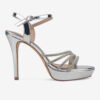Tacones De Vestir Plateado 2YS537
