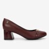 Zapatos Mujer Conche Vino 3VI9002