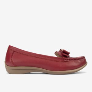 Mocasin Casual Rojo Escarlata 5CN6001